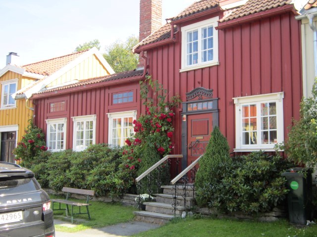 Noorwegen, Trondheim, Bakklandet